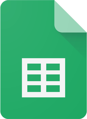 Google Sheet icon logo