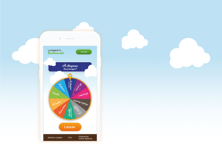 Graine Aquitaine, jeu pour la sensibilisation à l’environnement